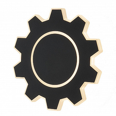 Настенный светодиодный светильник Elektrostandard Gear M LED черный MRL LED 1095 4690389125362