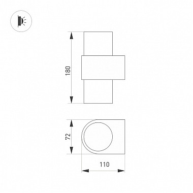 Настенный светильник SPICY 033851