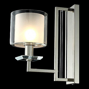 Бра Crystal Lux Nicolas AP1 Nickel/White