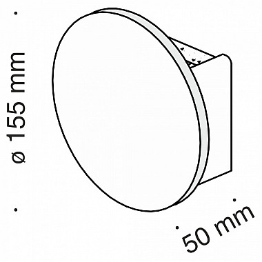 Настенный светильник Parma C123-WL-02-3W-W