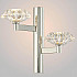 Бра Crystal Lux Rebeca AP2 Nickel