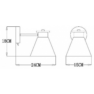 Бра Arte Lamp Tyler A1031AP-1WH