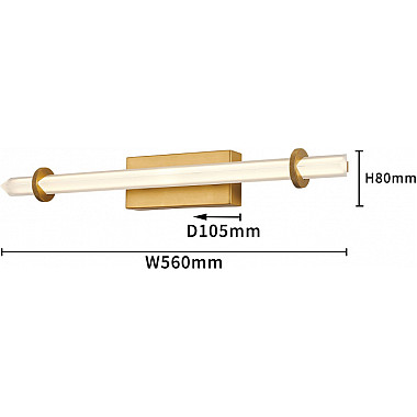 Настенный светильник Stav 4553-1W