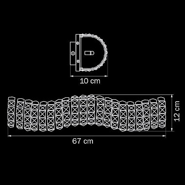 Настенный светильник Lightstar Onda 741642