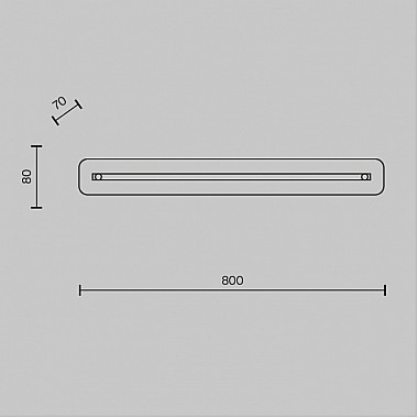 Настенный светильник Maya P091WL-L21CH3K