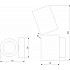 Настенный светильник Deep 40126/LED черный