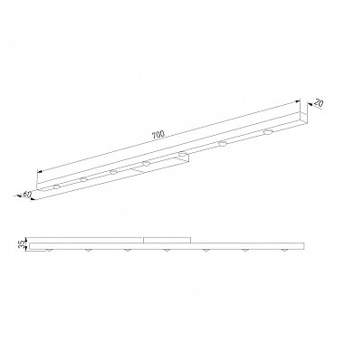 Настенный светильник Artline 40162/LED