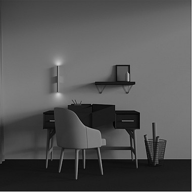 Настенный светильник Calipso C082WL-12W2.7K-BS