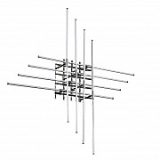 Настенный светодиодный светильник Ideal Lux Cross Led PL8 114767