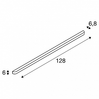 Настенный светодиодный светильник SLV Arlina 1002240