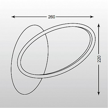 Настенный светодиодный светильник Zumaline Seda MB920125-1