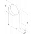Настенный светильник Tobi 40129/LED белый