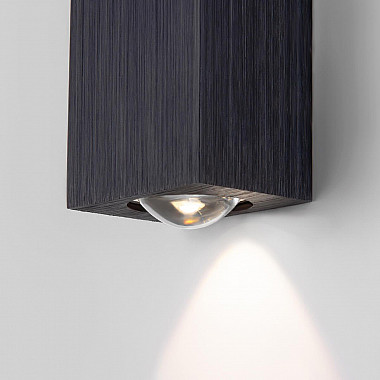 Настенный светодиодный светильник Elektrostandard Petite LED 40110/LED черный 4690389176821