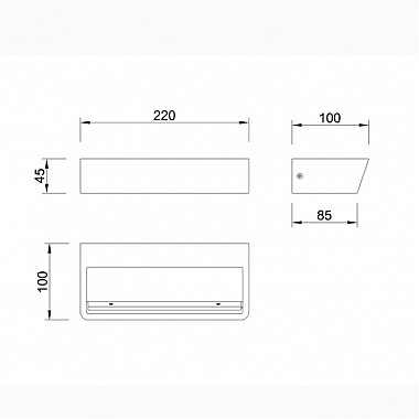 Настенный светильник Altea 8097