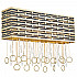 Настенный светильник Perso PERSO W4930.3 gold&black