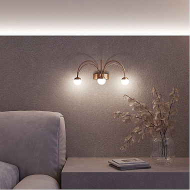 Настенный светильник Ragno 90031/3 золото