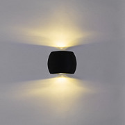 Настенный светильник 86008-9.2-002TLB LED2*3W BK