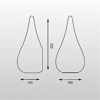 Настенный светильник Zumaline Naomi W1305-01S-A0AB