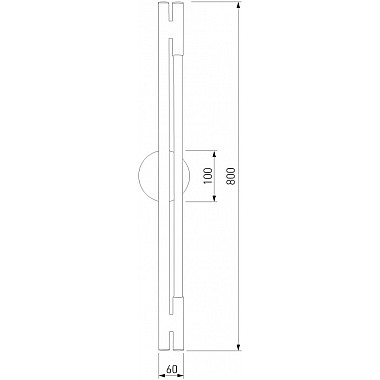 Настенный светильник Talus 50265 LED титан