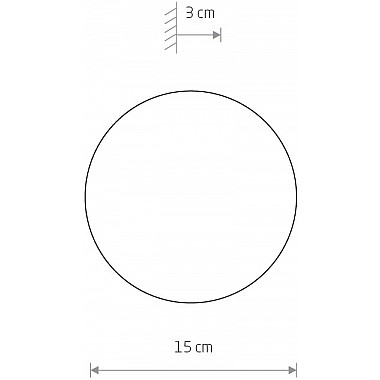 Настенный светильник Ring Led S 7634