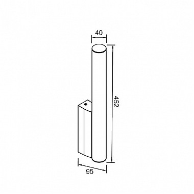 Настенный светильник Antiga 9252