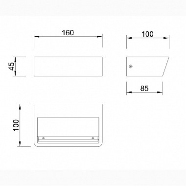 Настенный светильник Altea 8098