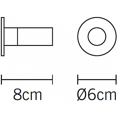 Настенный светильник Snake D63D0100
