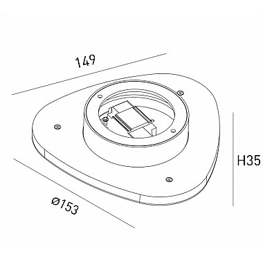 Настенный светильник ML ML-TR153-BL-WW