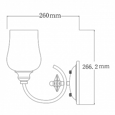 Бра MW-Light Палермо 386027801