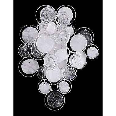 Настенный светильник Crystal Lux Deseo AP2 Silver