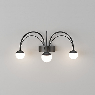 Настенный светильник Ragno 90031/3 черный