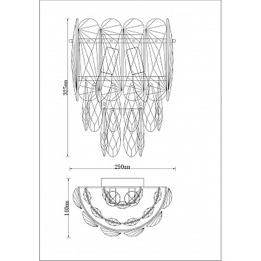 Настенный светильник Moderli Mery V9041-2W