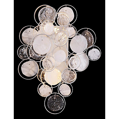 Настенный светильник Crystal Lux Deseo AP2 Silver