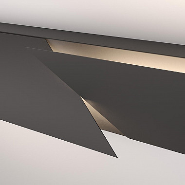 Настенный светодиодный светильник Elektrostandard Snip 40107/LED темно-серый 4690389176203