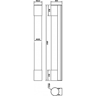 Настенный светильник Aquarii 687089