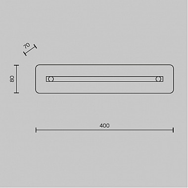 Настенный светильник Maya P091WL-L7CH3K