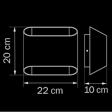Настенный светильник Lightstar Muro 808623