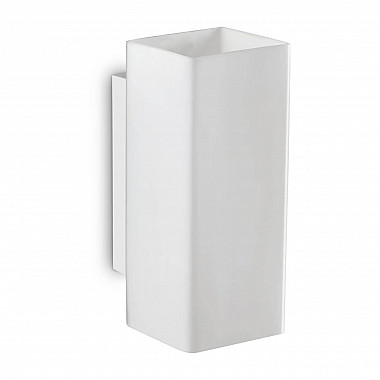 Настенный светильник Ideal Lux Paul AP2 Square Bianco 231129