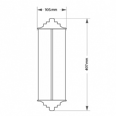 Настенный светильник Kutek Mood Siri SIR-K-2 (P)