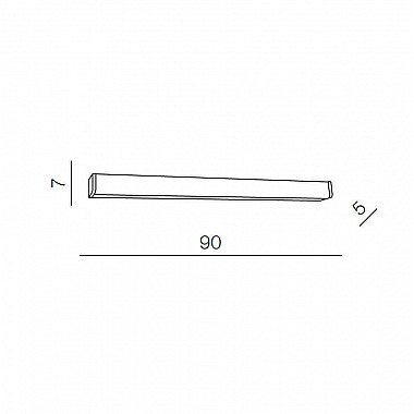 Настенный светильник Azzardo Peter 90 AZ2616