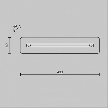 Настенный светильник Maya P091WL-L7G3K