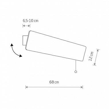 Настенный светильник Nowodvorski Oslo Led 60 7517