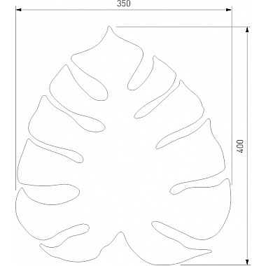 Настенный светильник Monstera 5422 Monstera