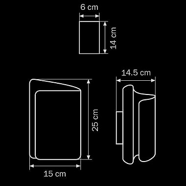 Настенный светильник Lightstar Simple Light 811 811612