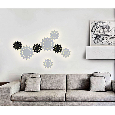 Настенный светильник Gear MRL LED 1100 черный