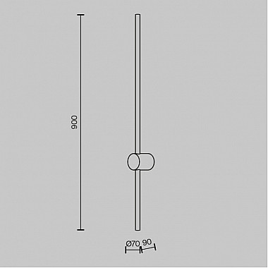 Настенный светильник Light stick MOD237WL-L11B3K