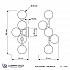 Настенный светильник Lumina Deco Marsiada LDW 6033-5 CHR