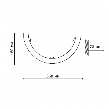 Настенный светильник Blanketa Gold 002