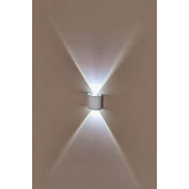 Настенный светодиодный светильник IMEX Cross IL.0014.0001-2 WH