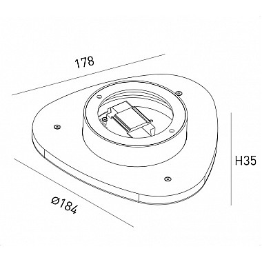 Настенный светильник ML ML-TR184-BL-WW